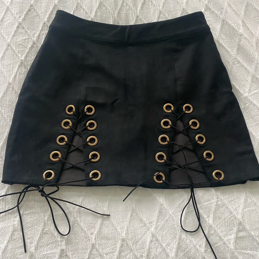 Mistress Rocks suede skirt